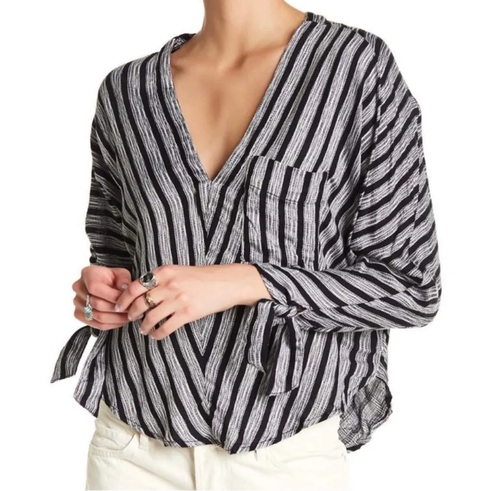 Free People Morning Striped Dolman Sleeve Top - Image 2