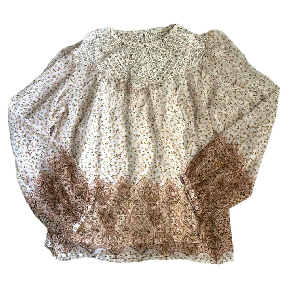 Matilda Jane Good Hart Bonneau Floral Print Blouse - Image 2