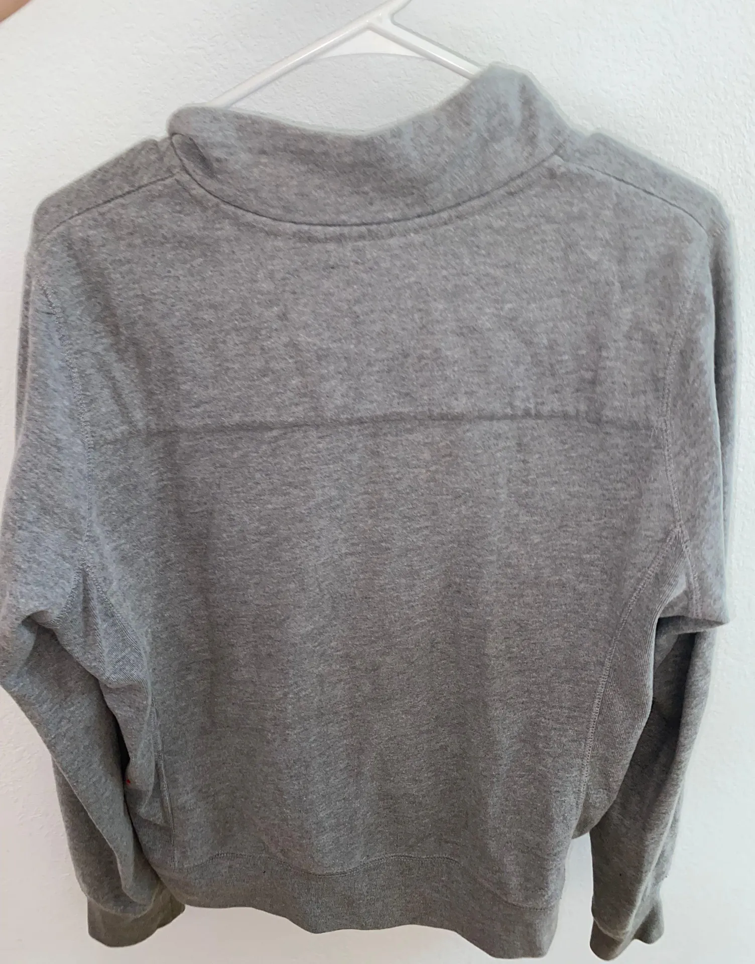 Aeropostale Gray Quarter-Zip Pullover - Image 5