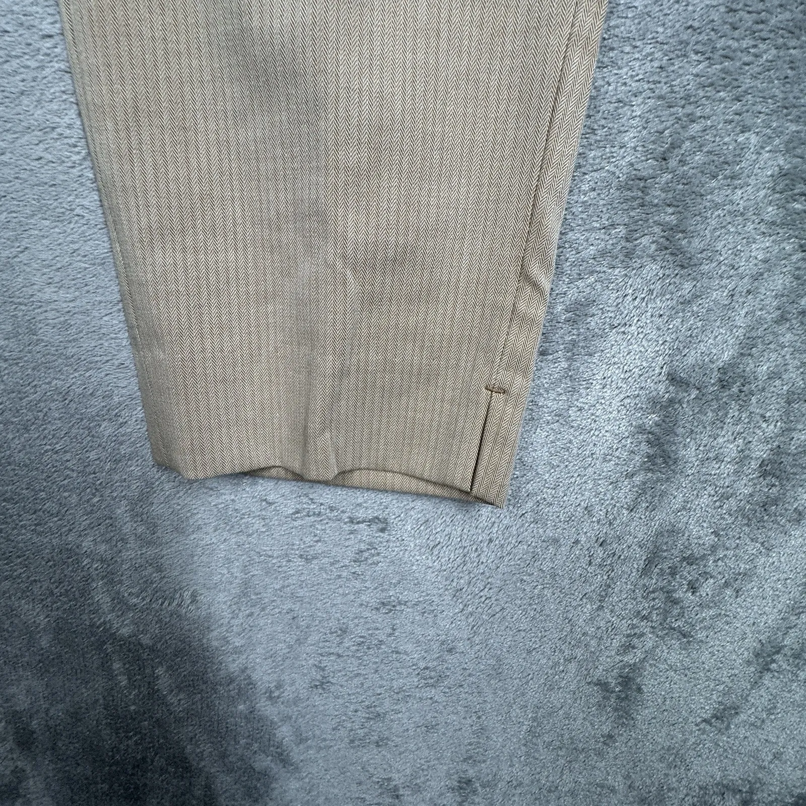 Banana Republic Pants Women 4 Tan Houndstooh Pull On Hayden Pant Workwear Preppy - Image 6