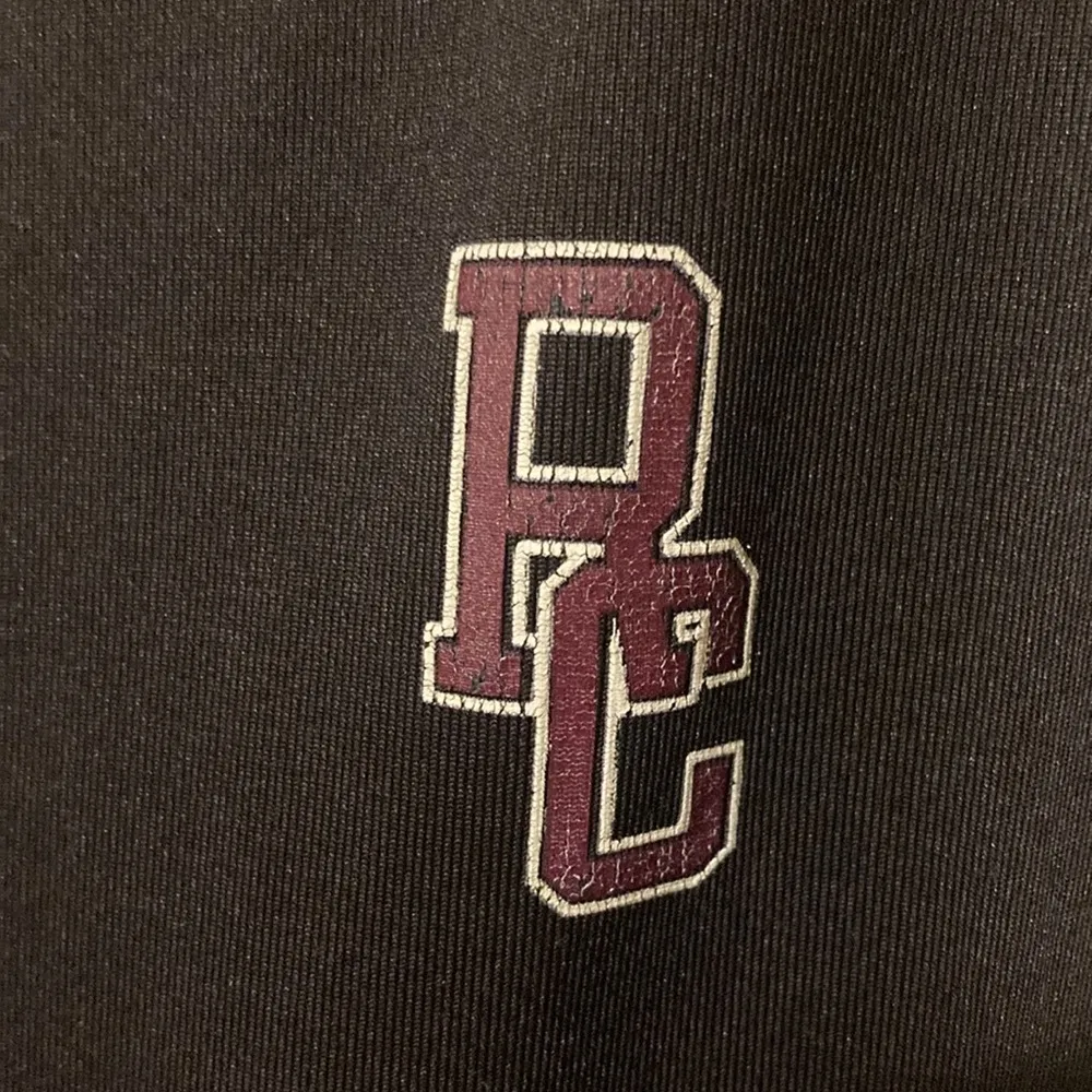 Champion Powertrain Women’s Size Medium Leggings Roanoke College Print Black - Image 3