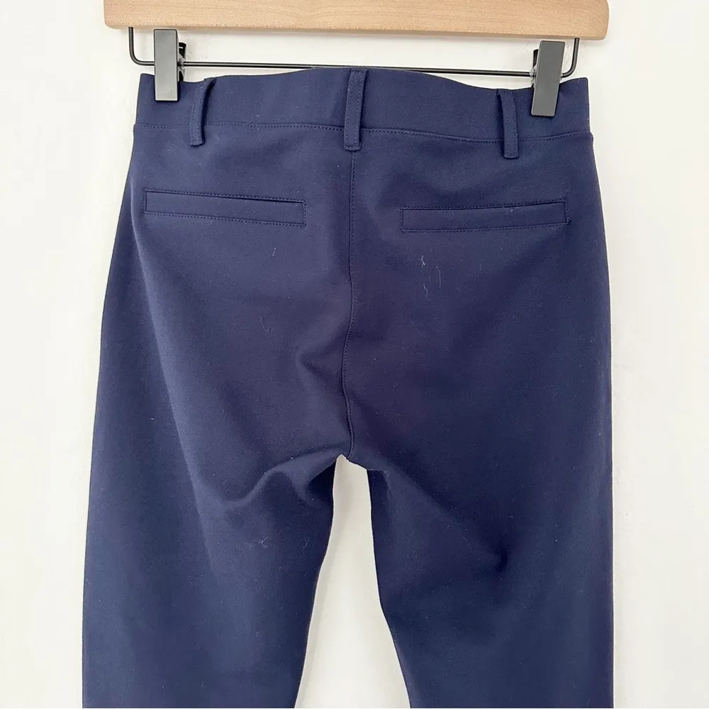 BetaBrand Dress Pant Yoga Pant Pull On Legging Navy Blue Women’s | XS - Image 5