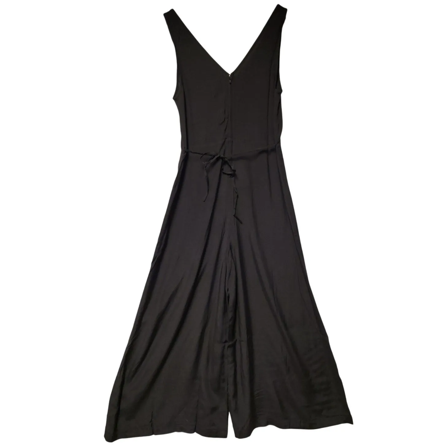 NWT Modcloth Bon Voyage V-Neck Jumpsuit Wide Leg Minimalist Contemporary Size‎ S - Image 2