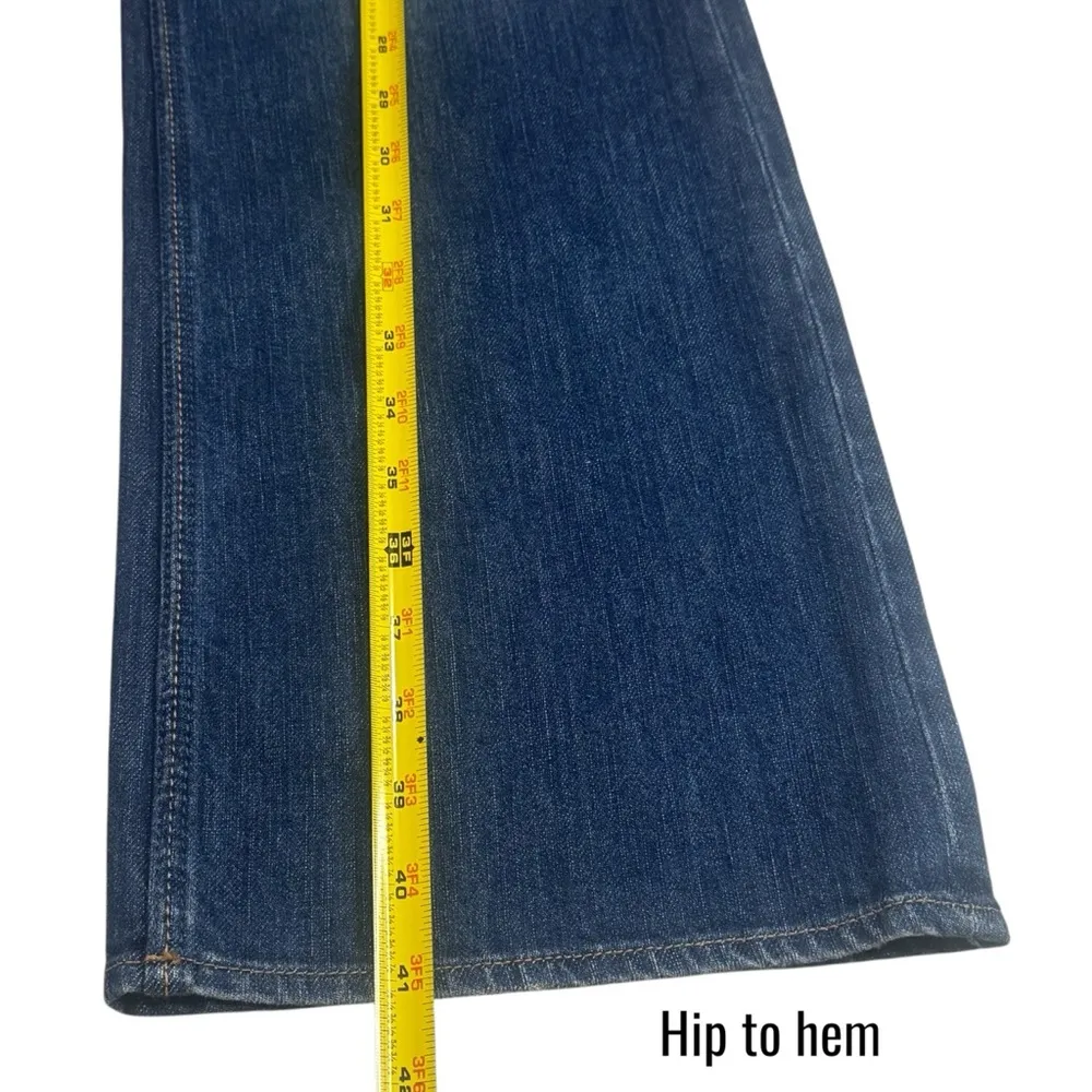 NEW New York & Company Curvy Low Rise Bootcut Capsule Jeans Rodeo‎ Size 12 Blue - Image 11