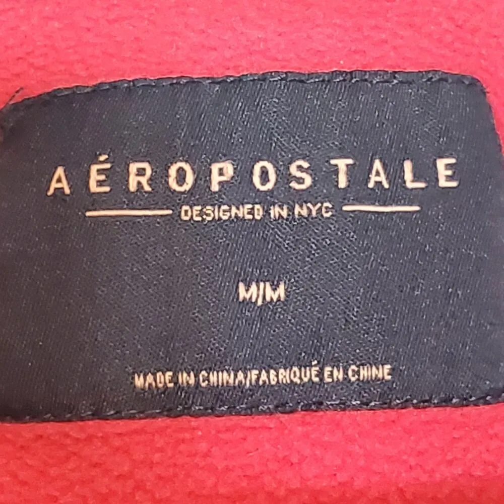 Aeropostale Fleece Jacket Ladies Medium Full Zip - Image 3