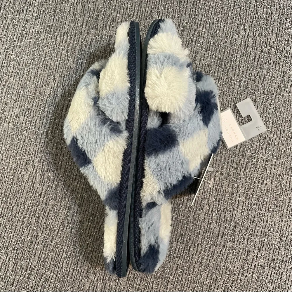 Lauren Conrad X-Band Slide Buff Slippers - Image 4