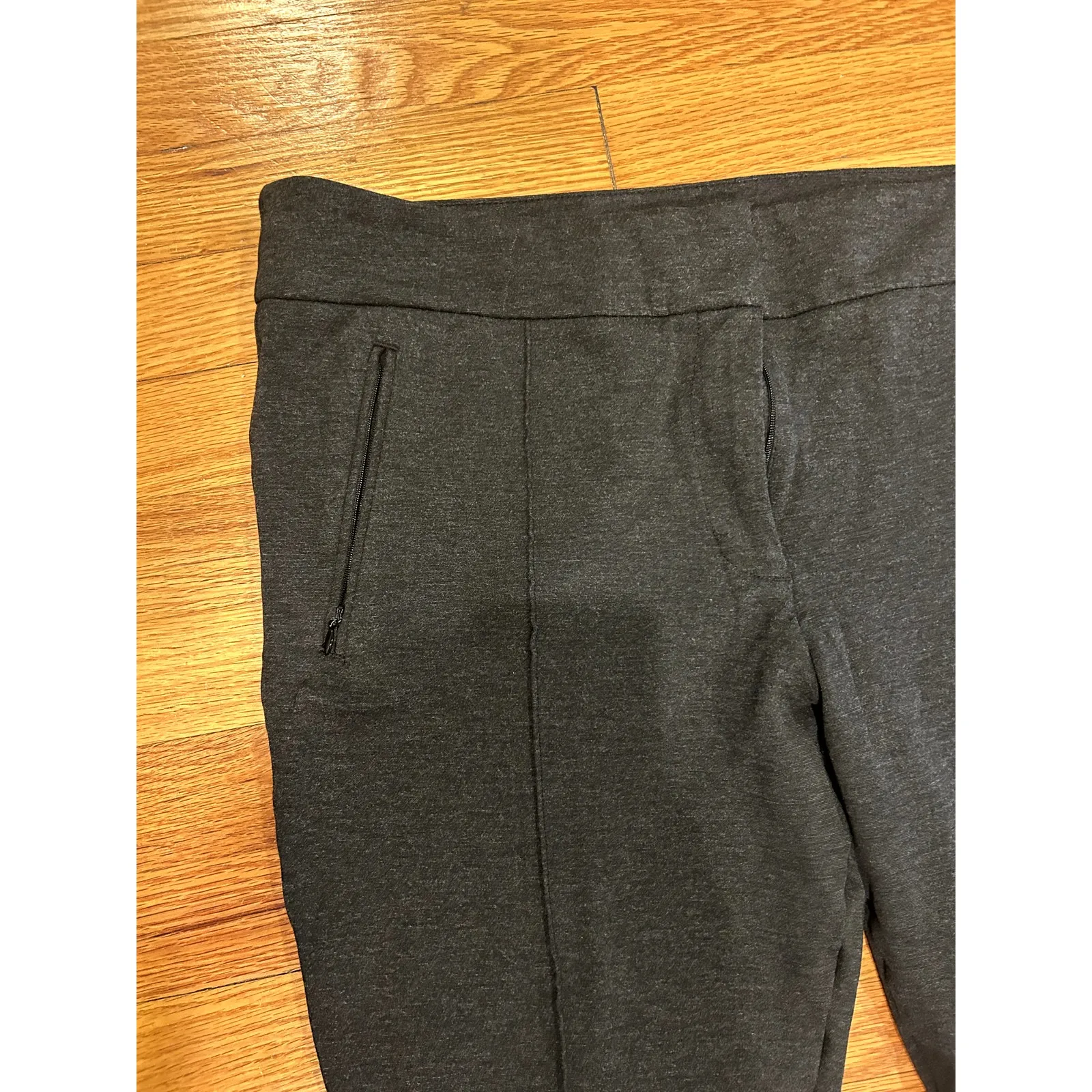 Loft 16 Tall Black Skinny Pant Unique Detail Business Casual Comfy Fit - Image 2