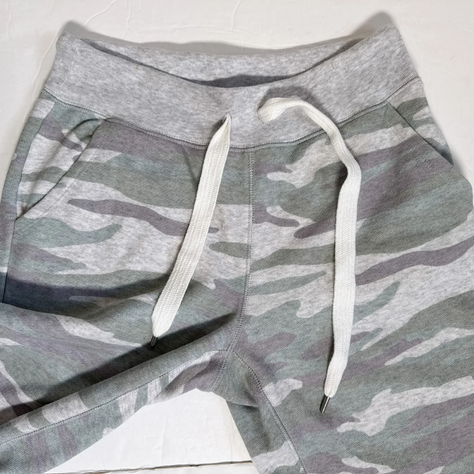 Aerie XS Camo Joggers – Gray Green Lounge Sweatpants - Image 2