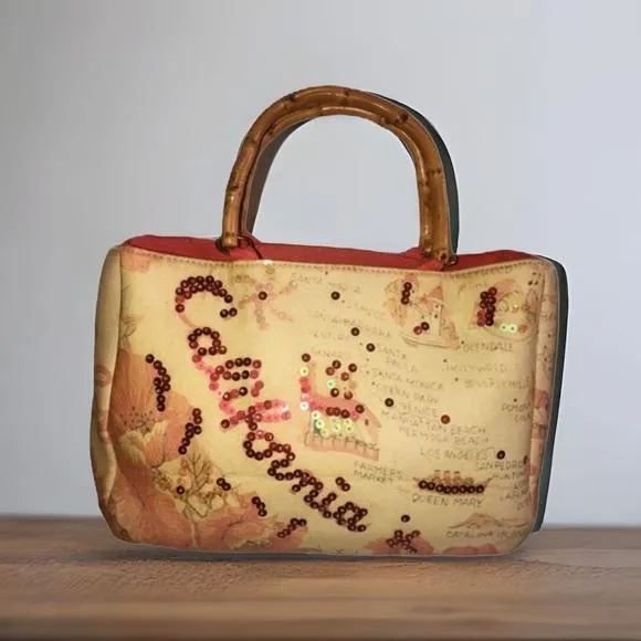 California bamboo strap handbag - Image 2