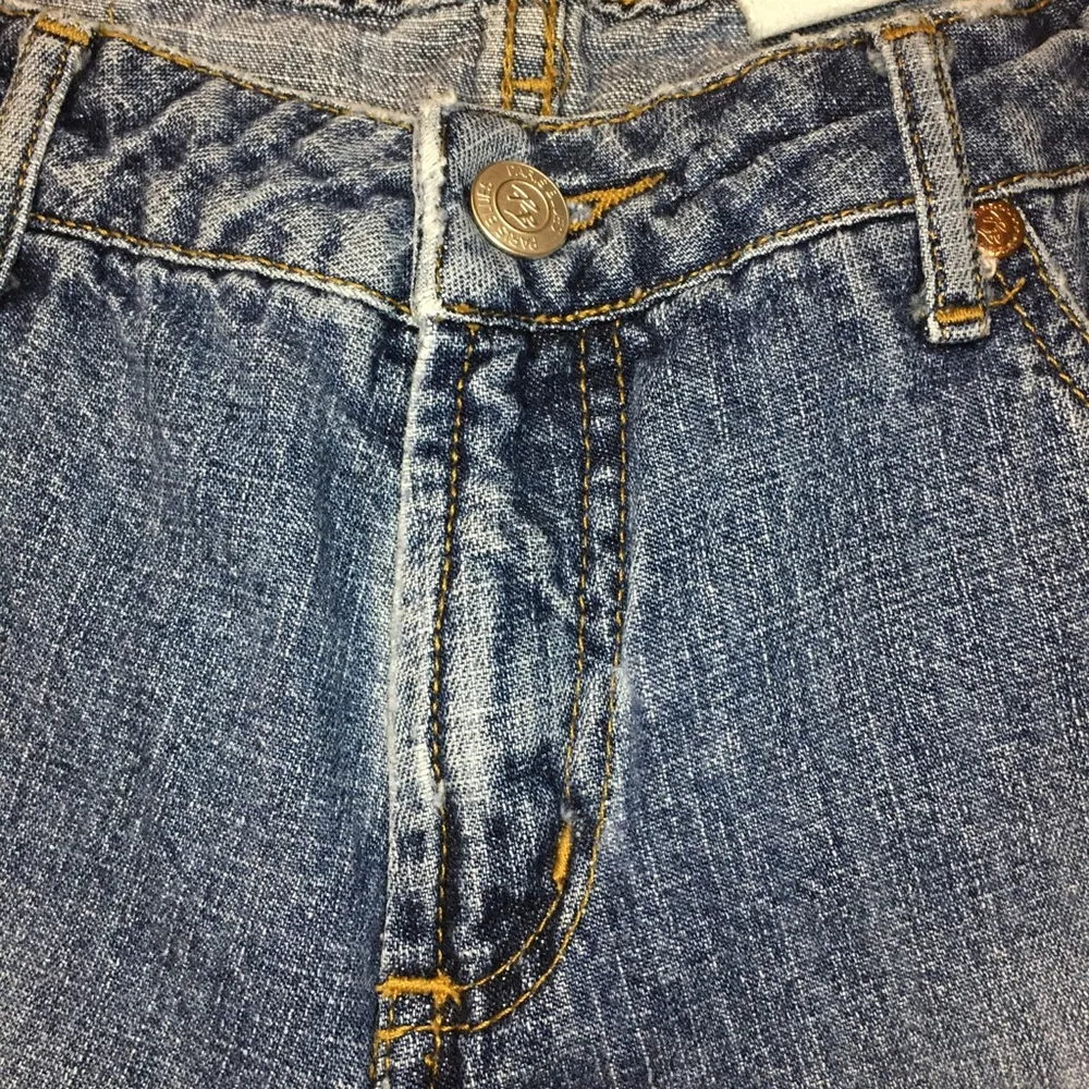 Vintage Blue Denim Jean Shorts Juniors 9 - Image 8