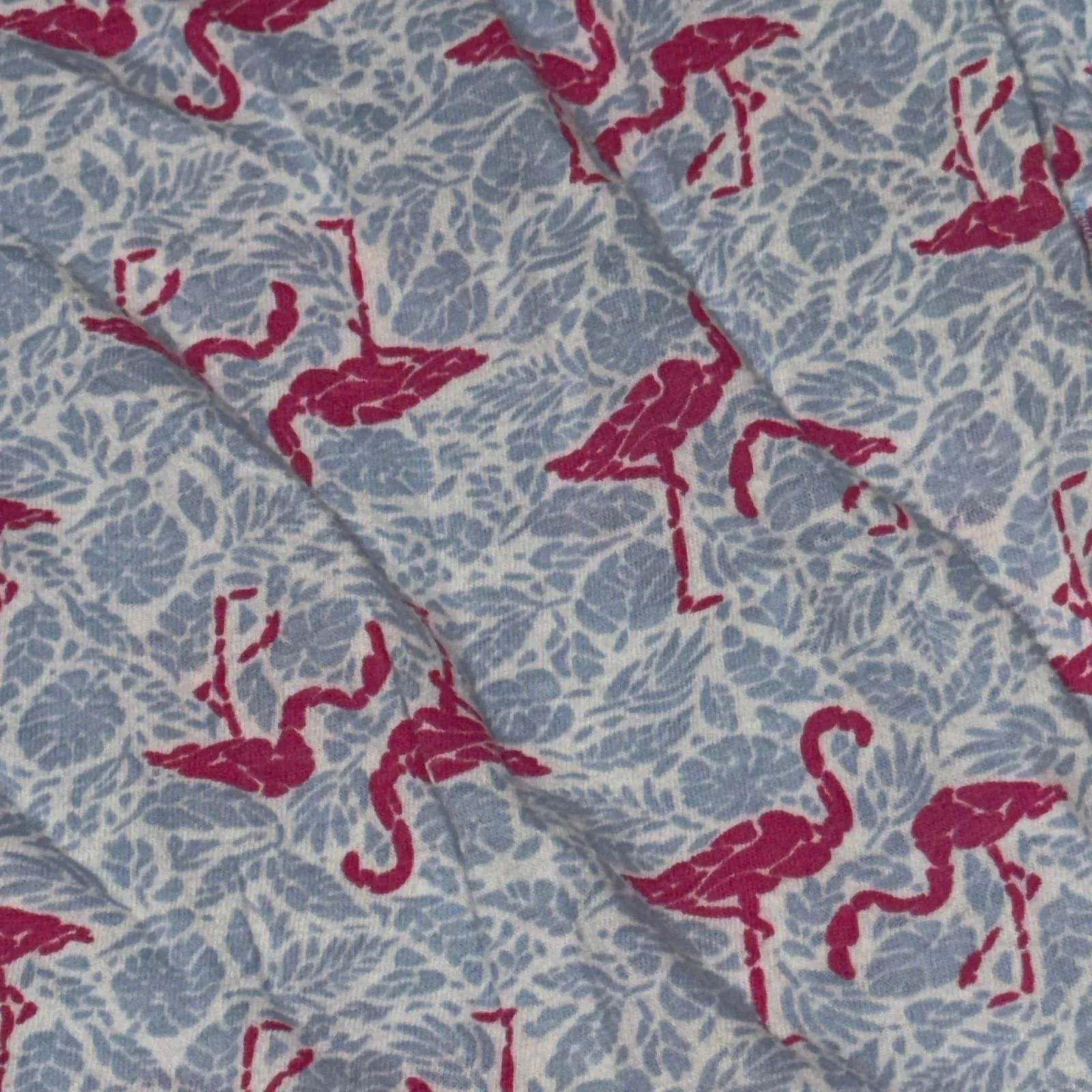 Crown & Ivy Small Flamingo Print Capri Pajama Set - Image 2