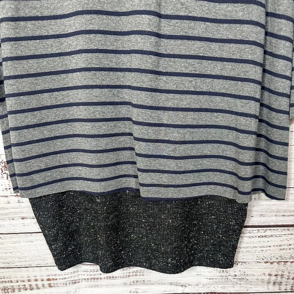 Bailey 44 Striped Turtleneck Dress with Contrast Sweater Lining, EUC, Small - Image 13