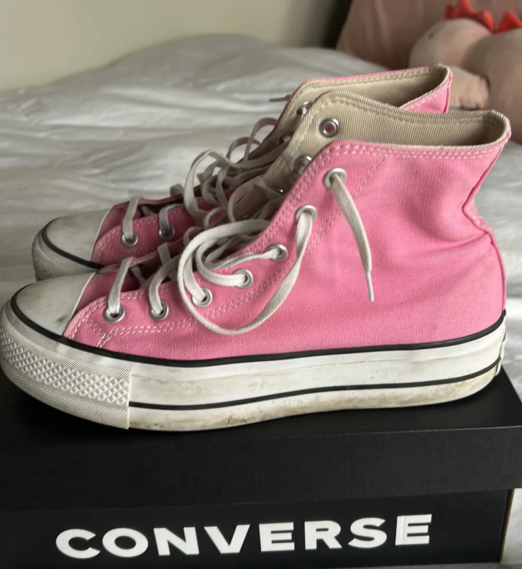 Pink Platform Converse Women’s - Image 2