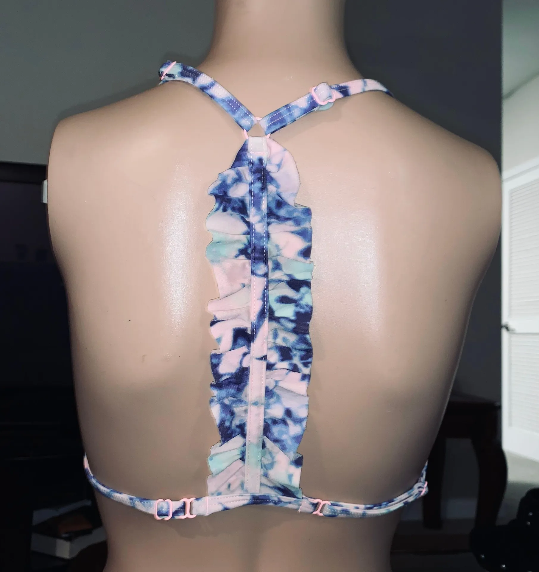 PINK victoria secret tie dye bikini top  - Image 3