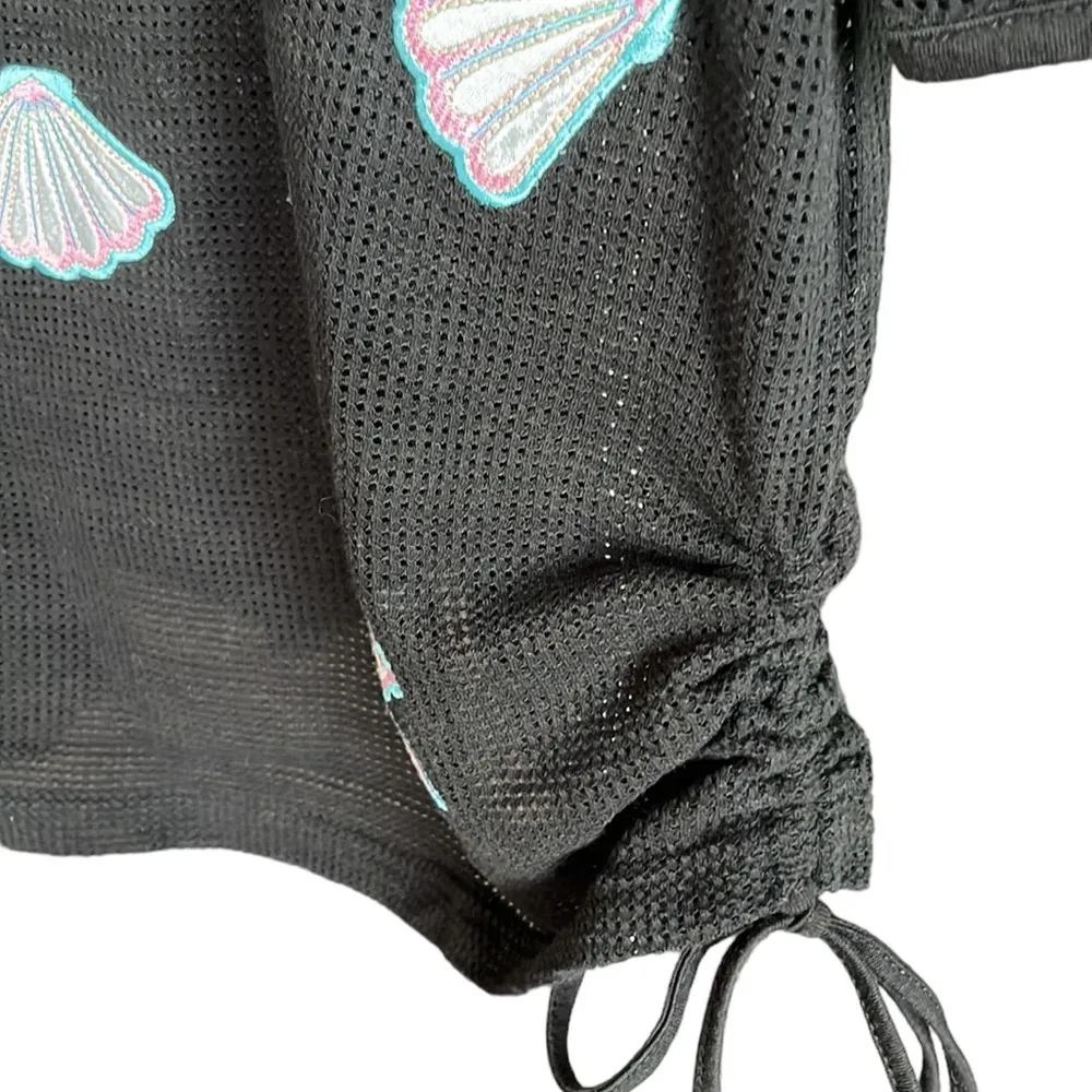 Blue Island mesh blouse or coverup - Image 6