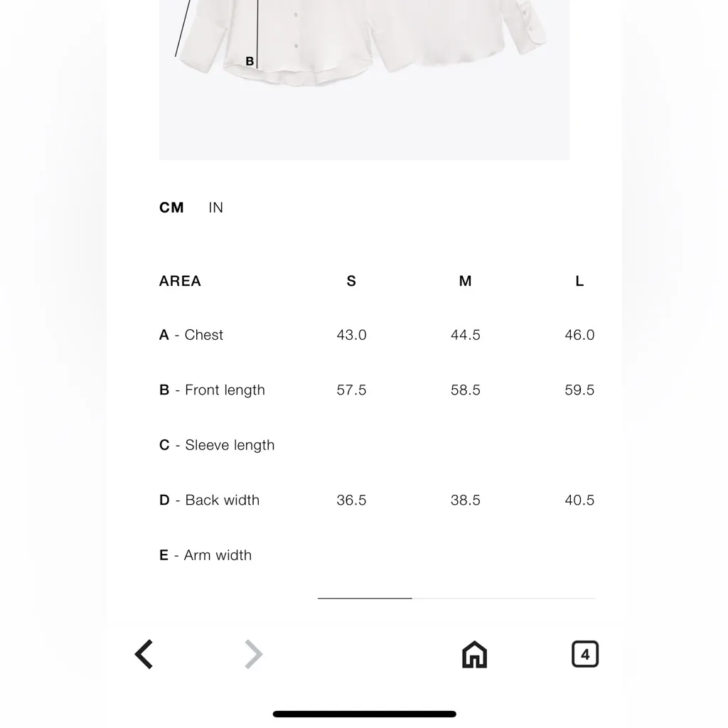 Zara NWT ivory zipper front peplum top - Image 9