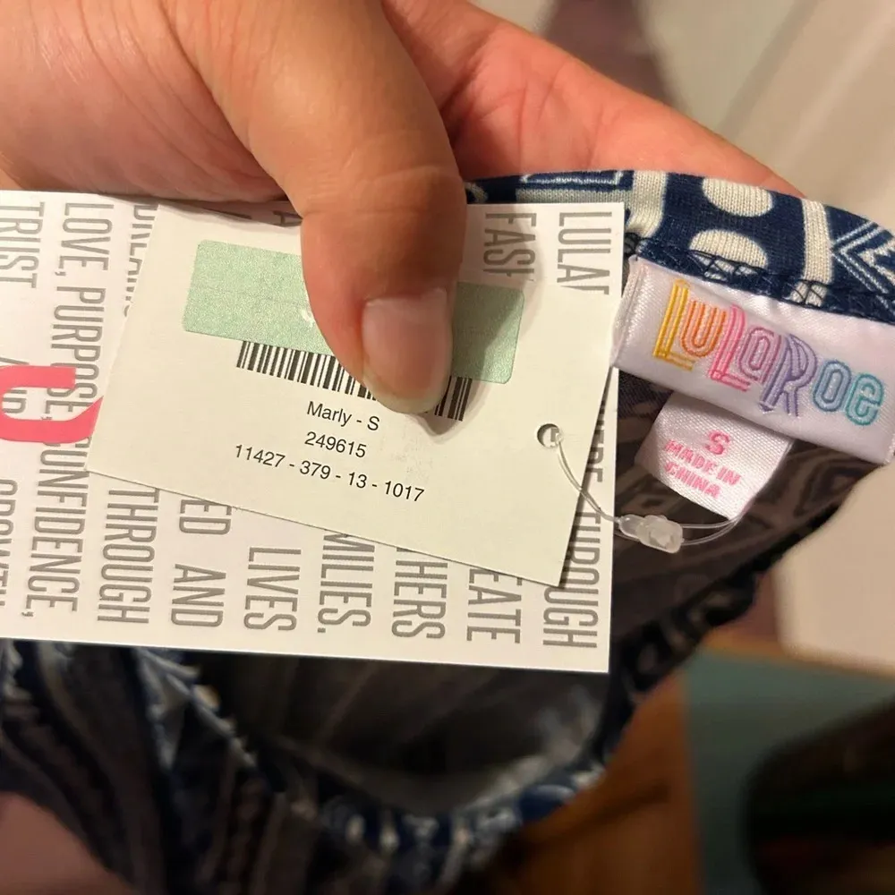 NWT LULAROE MARLEY T-SHIRT DRESS - Image 2