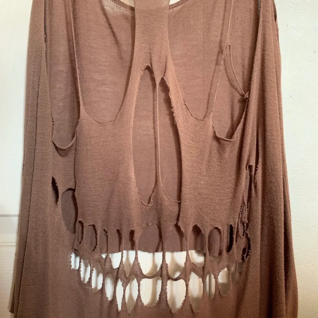 Foreign Exchange Skull Cutout Tank - Image 5