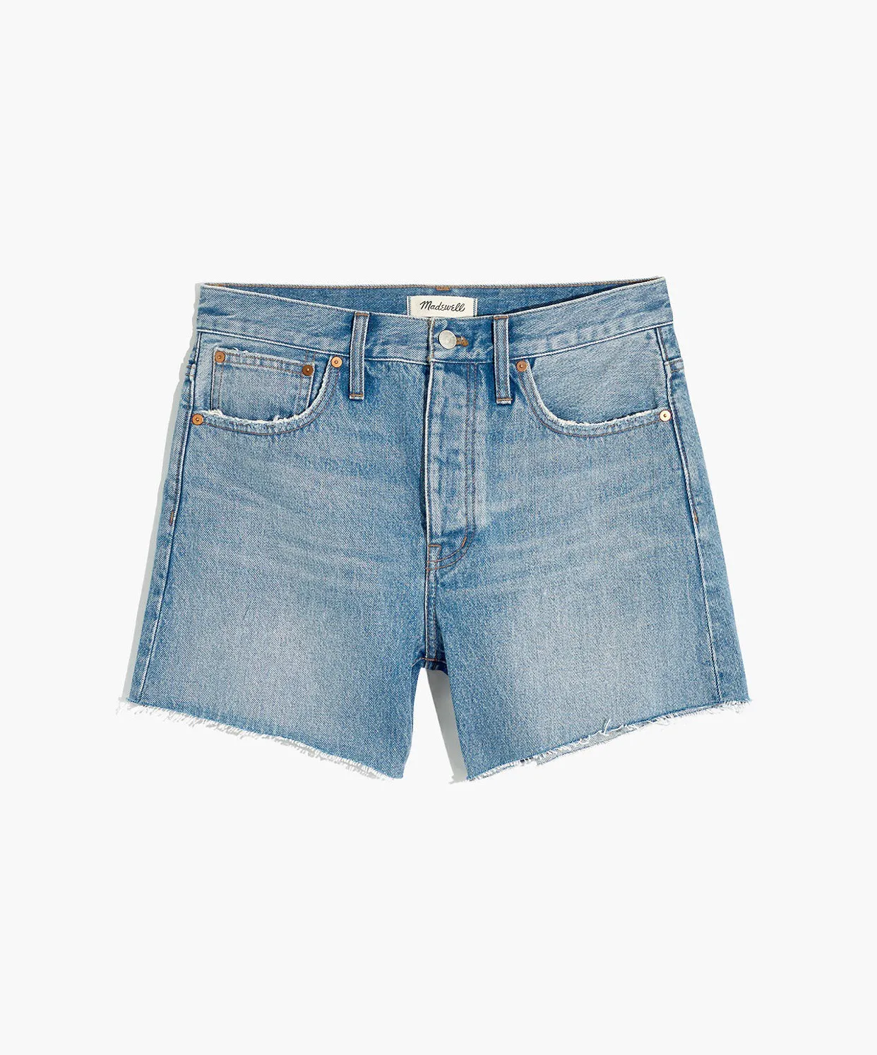 Womens Relaxed Mid-Length Denim Shorts Size 23 - Image 4