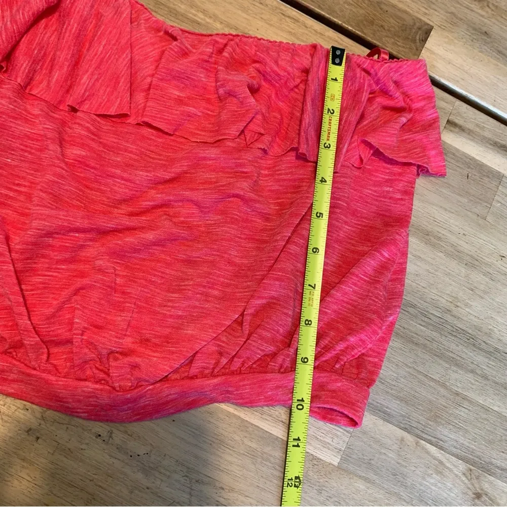 Kimchi Blue Pink Strapless Crop Top S - Image 4