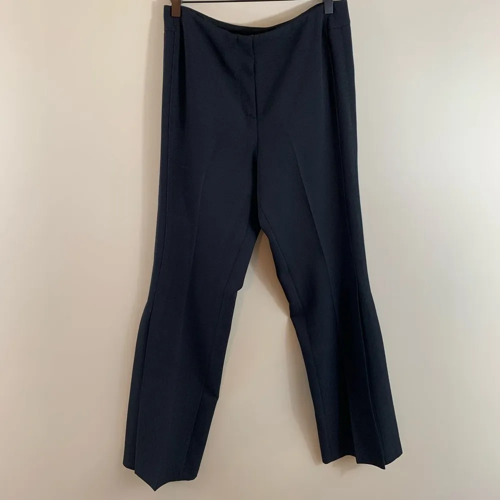 Alberto Makali  Black Side Split Pants Size 8 - Image 2