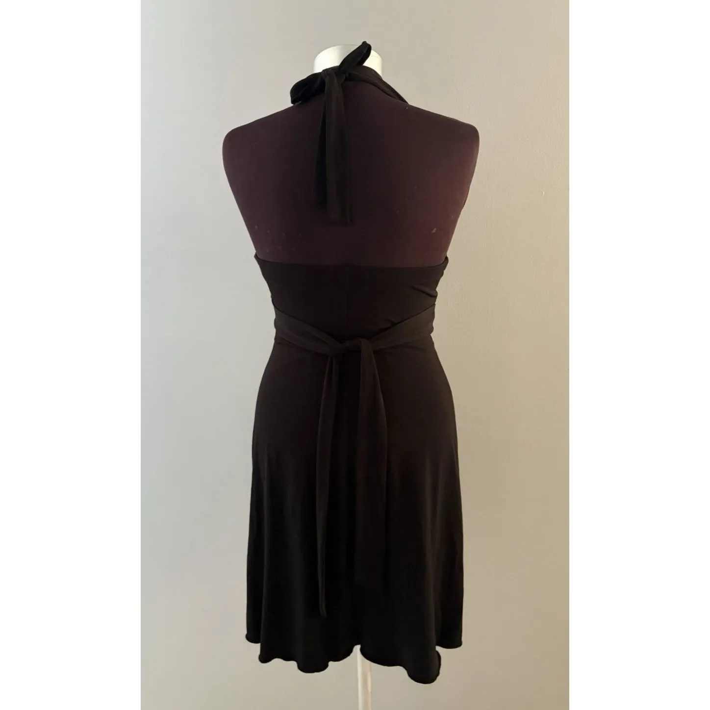 Vintage Speechless Halter Dress Women Small Y2K Babydoll Fairy Witchy Whimsy * - Image 8