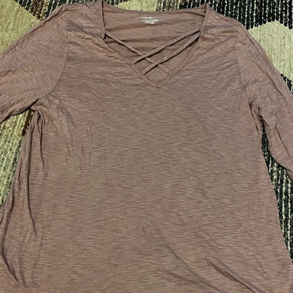 Lane Bryant Long Sleeve Pink Top - Image 2