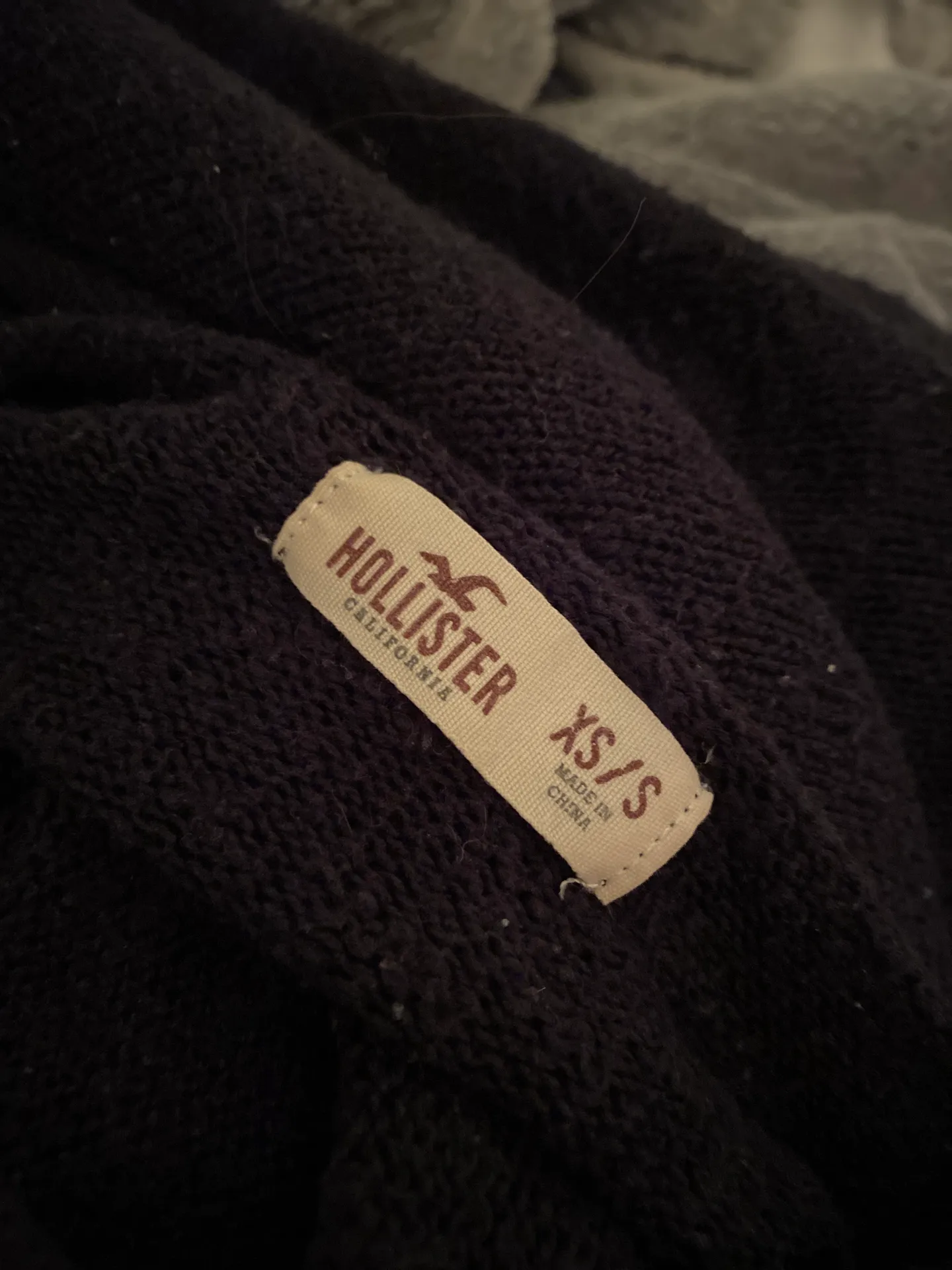 Hollister Black  Knitted Long Sleeve - Image 3