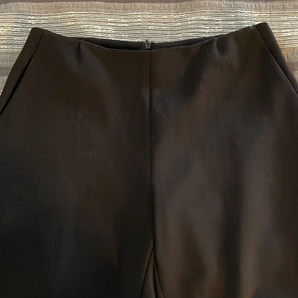MNG by Mango Black Trouser Pants Straight Leg Size XS GUC #3266 - Image 3
