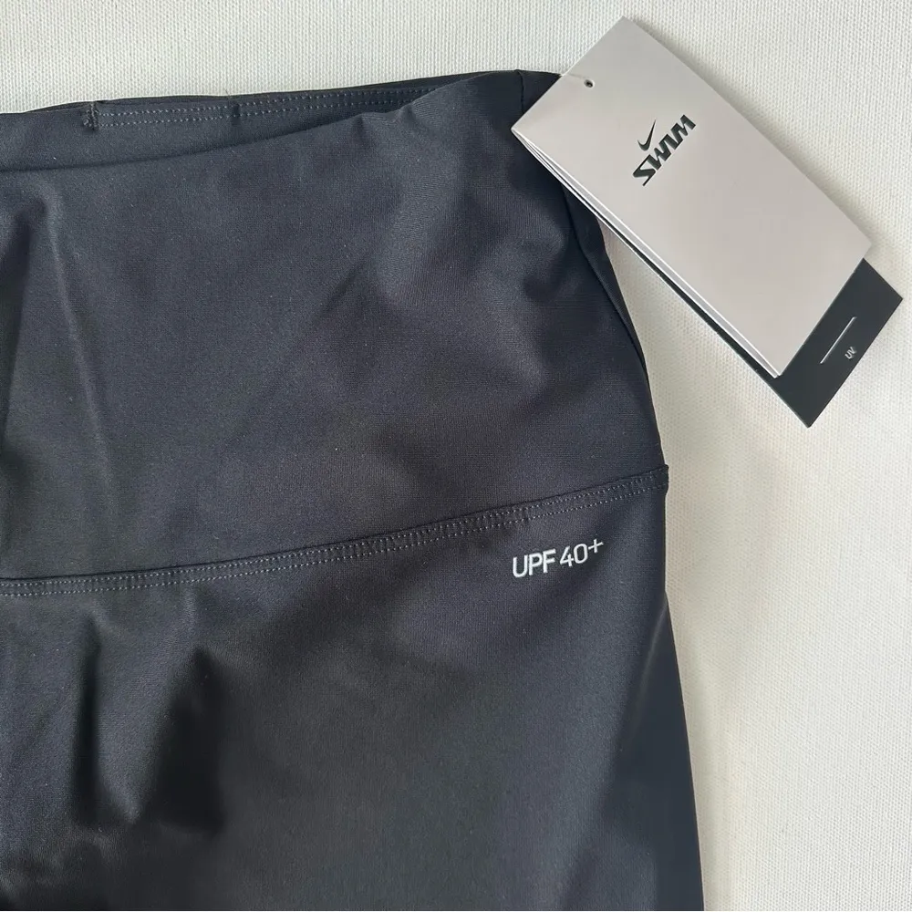 Nike Swim Victory Luxe Leggings Black Women Size L - Image 8