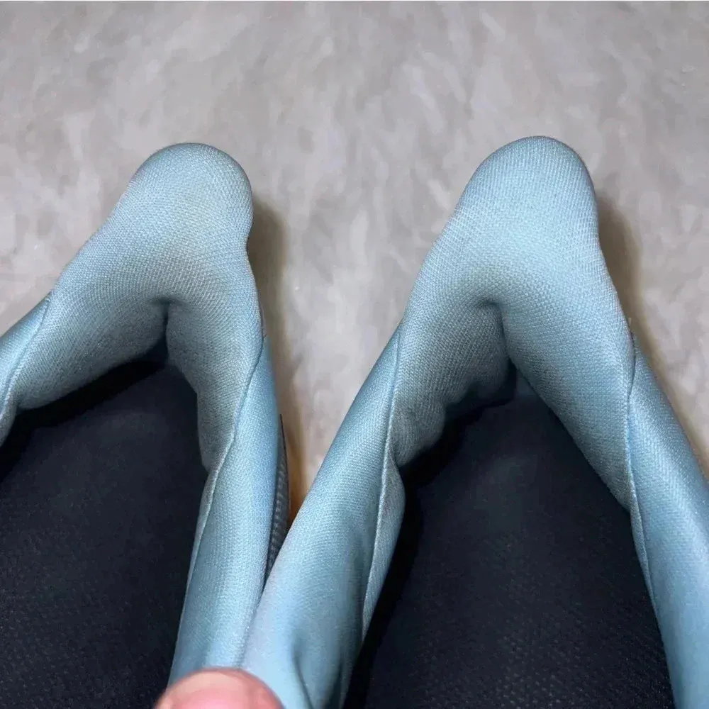 Hoka Clifton 8 Running Shoe Multicolor Tennis Shoe Size 11B Blue & Orange - Image 7