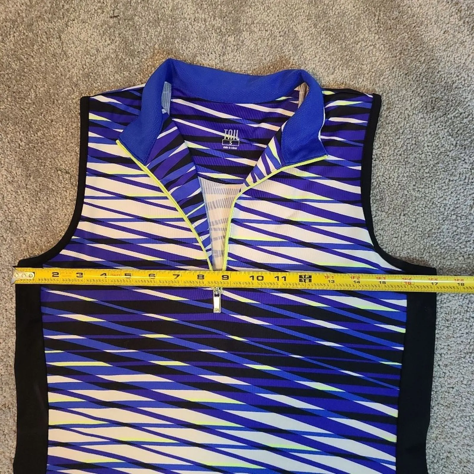 Tail Activewear Womens Dress Size Small Golf Tennis Pockets Stretch UPF 50 Blue - Image 10