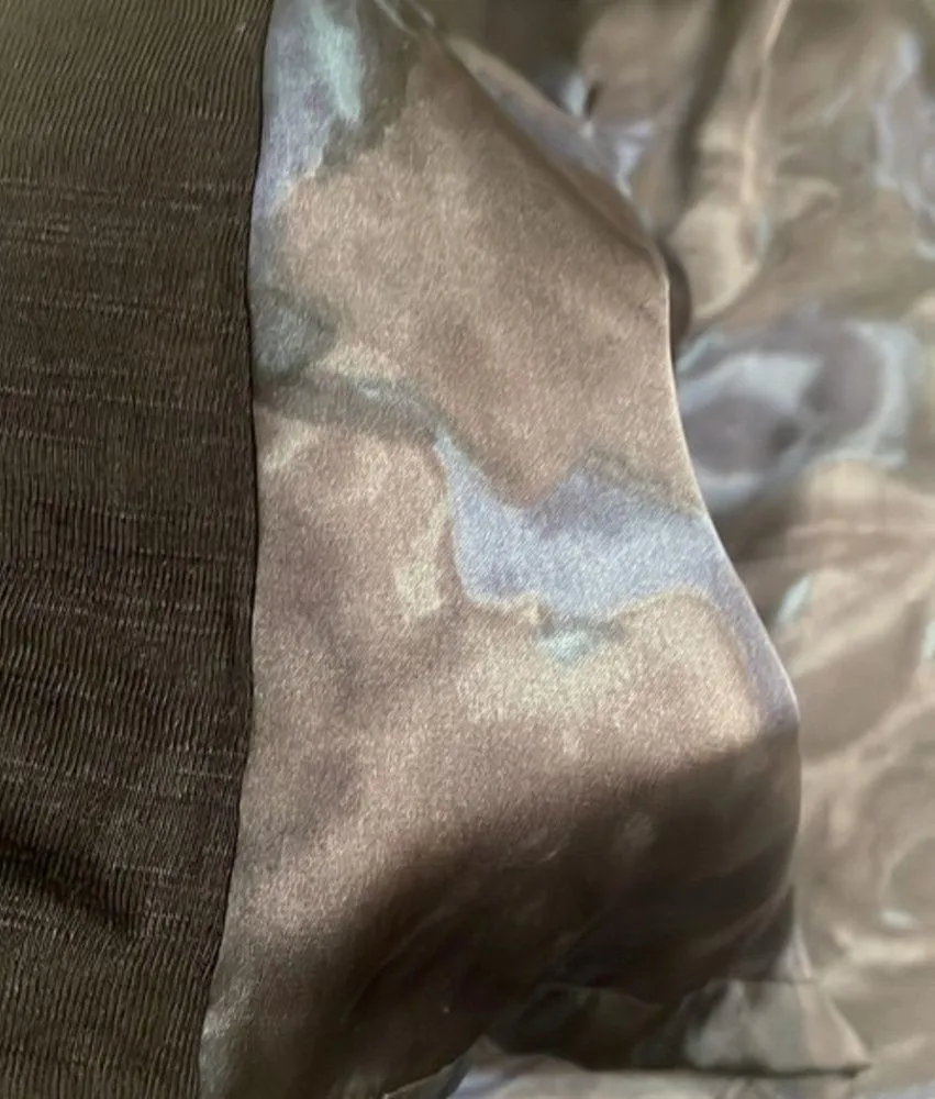 Eight Sixty tank woman’s floral sheer black Racerback top New casual topSz XS - Image 11