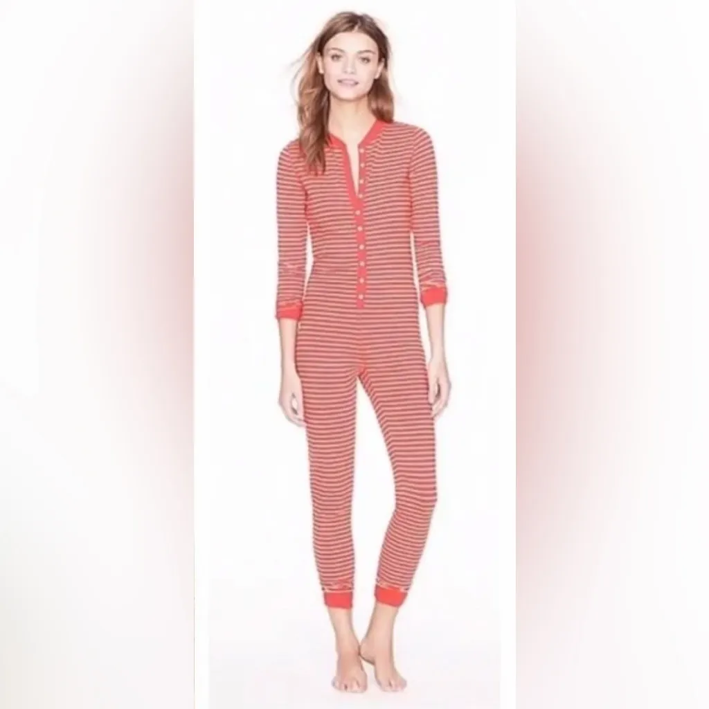 J crew PJ Onesie - Image 4
