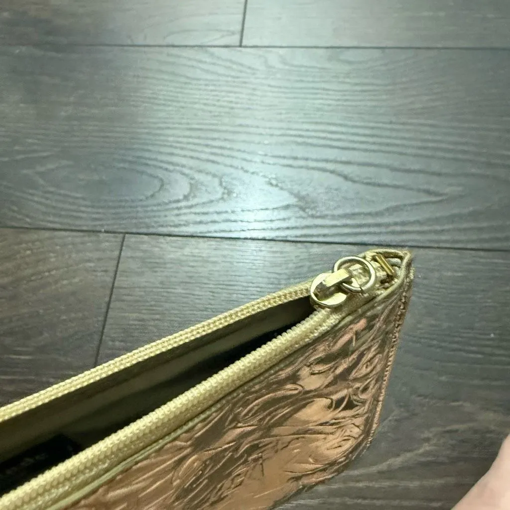 Kate Spade Gold Spellout Wristlet Pouch - Image 3