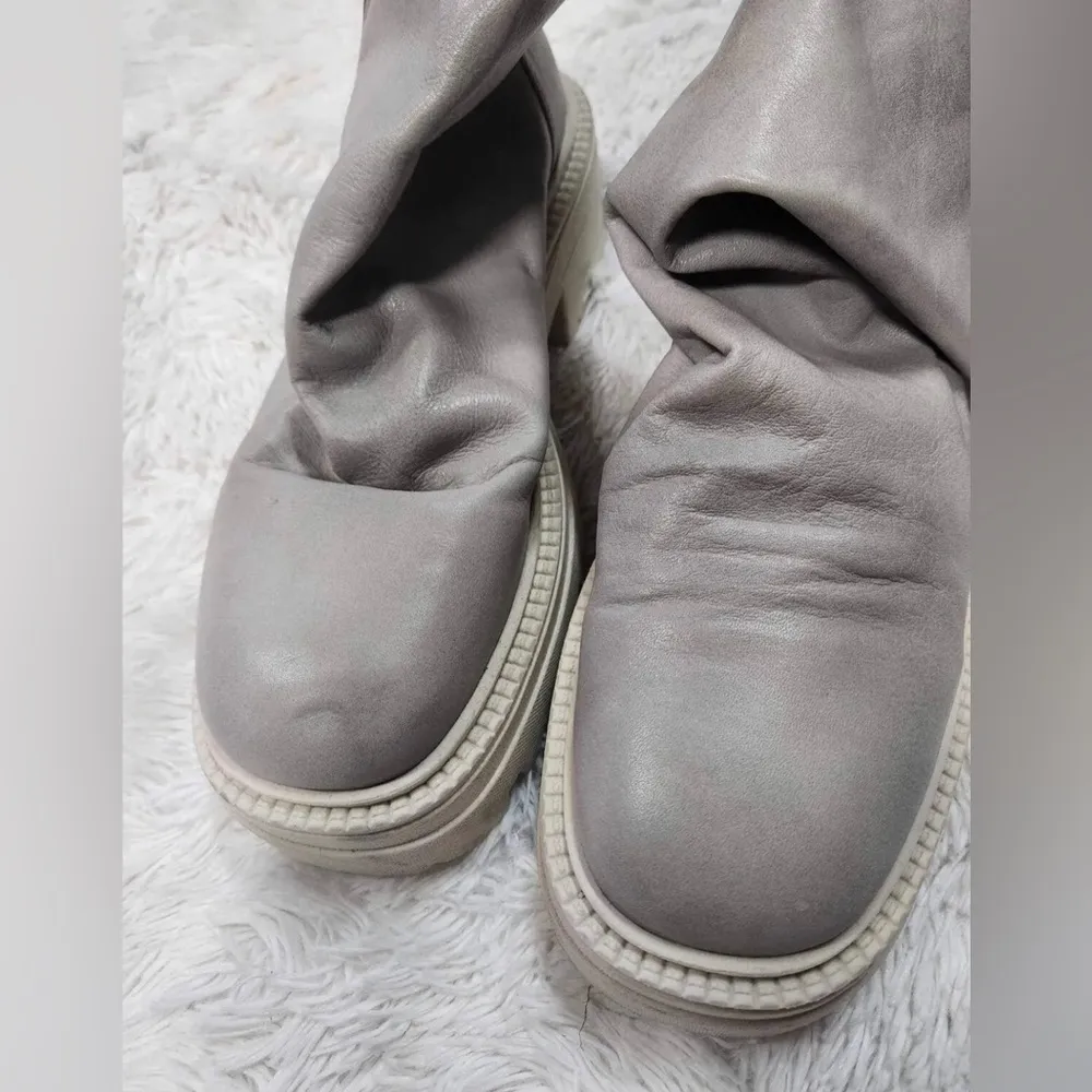 Free People Emma Ruched Boots Size 38. Sh4 - Image 5