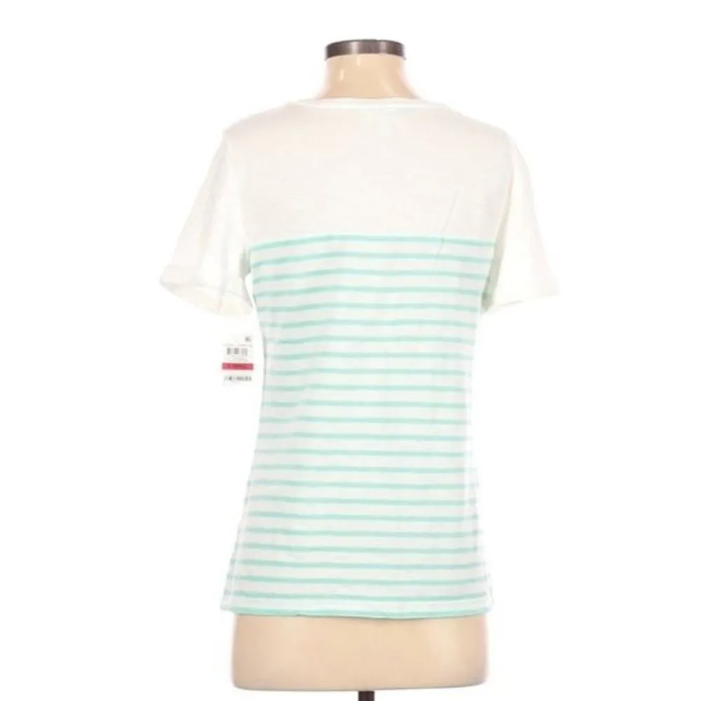 Striped Crew Neck Charter Club Shirt NWT - Image 55