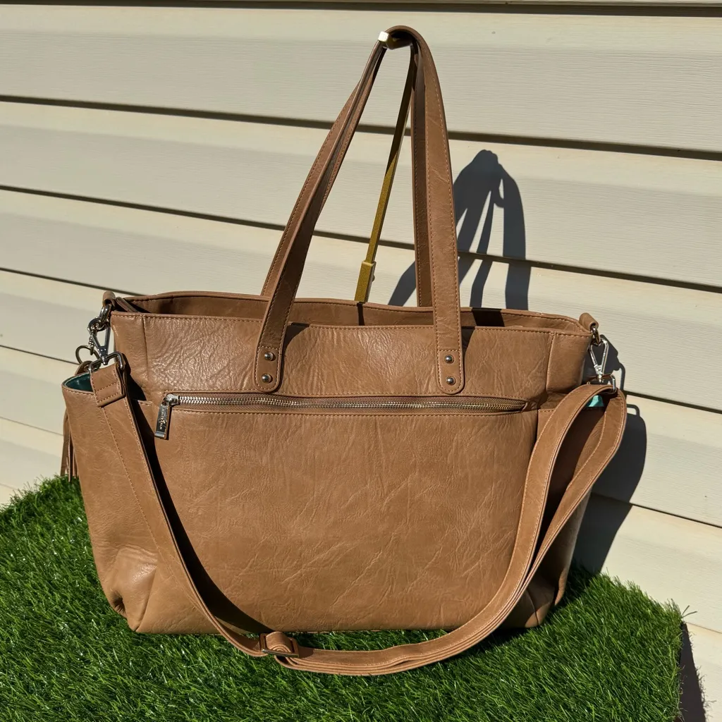 White Elm Aquila Tote Women’s Large Bag Brown - Image 3