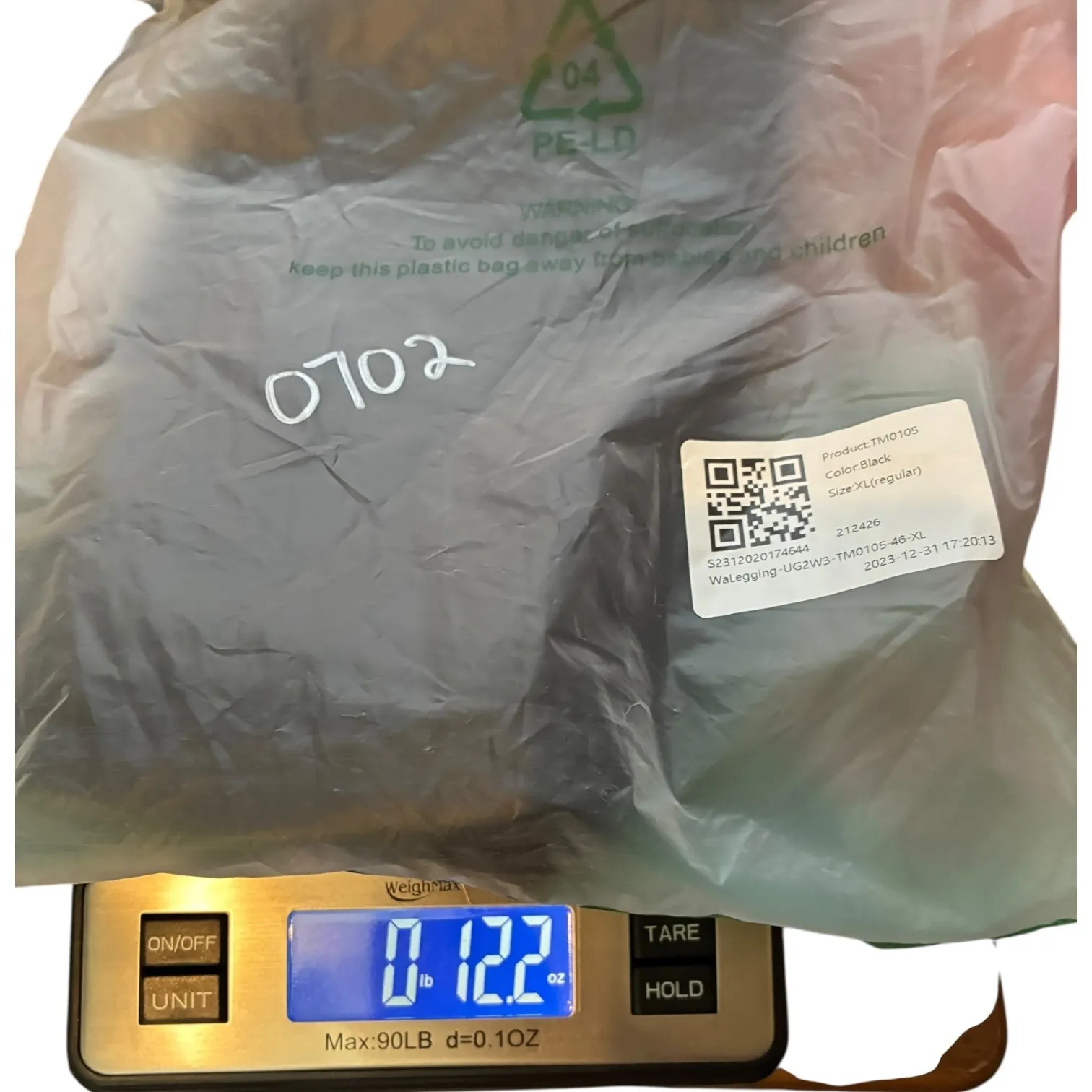 HALARA Black Flare Leggings Pants High Waist Pockets Activewear Women's Size M - Image 5