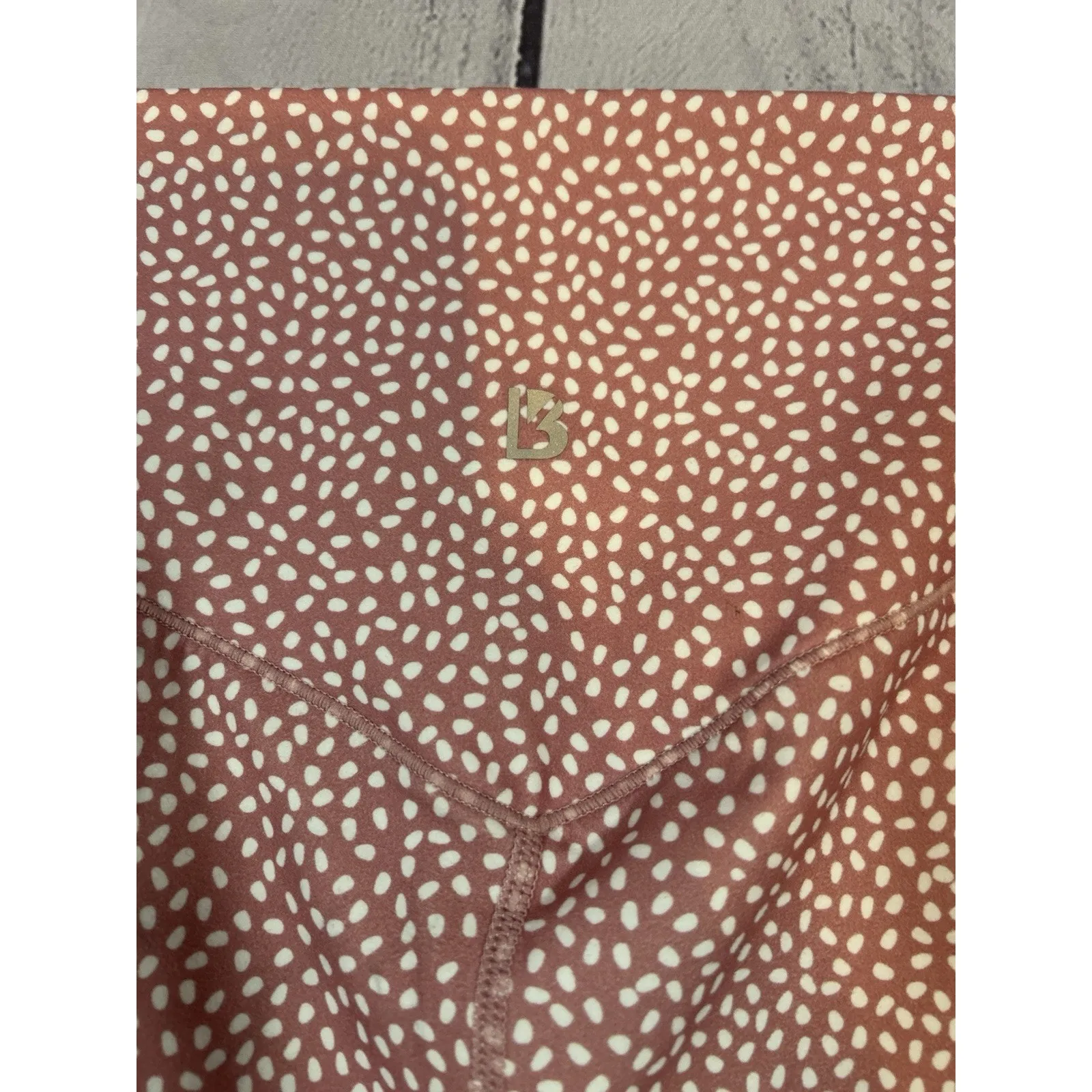 Buffbunny XL Pink Salt Bossy Print Biker Shorts with Pockets - Image 4