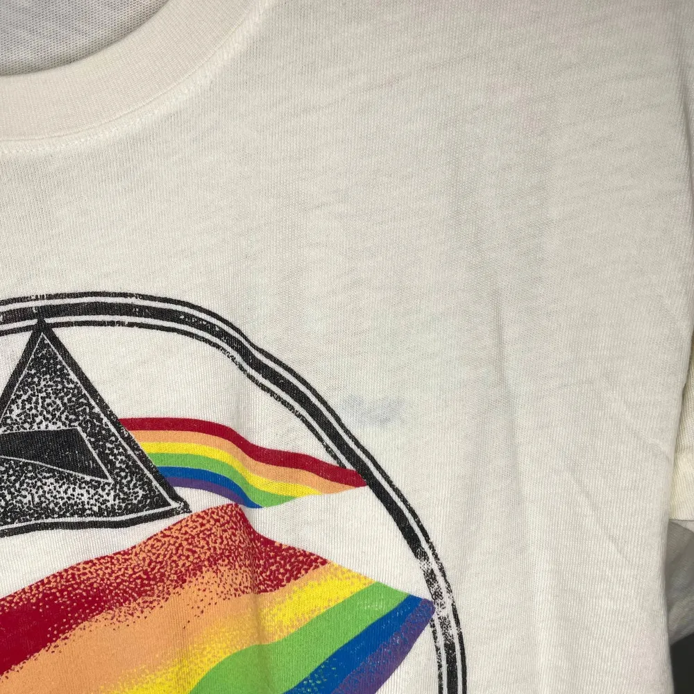 Day Dreamer Pink Floyd Retro Rainbow Tour Tee S - Image 6