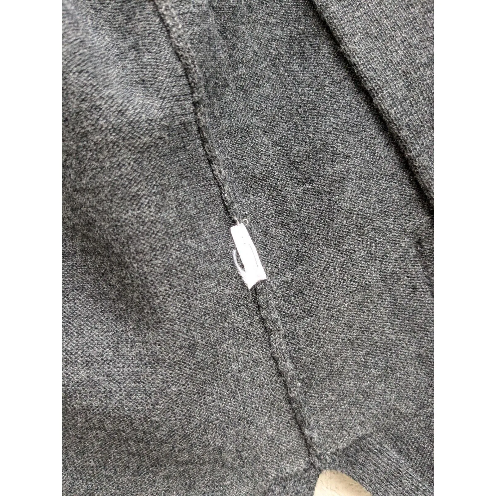 Athleta Harmony Wrap Open Front Sweater Cardigan Dark Grey Size Small - Image 8