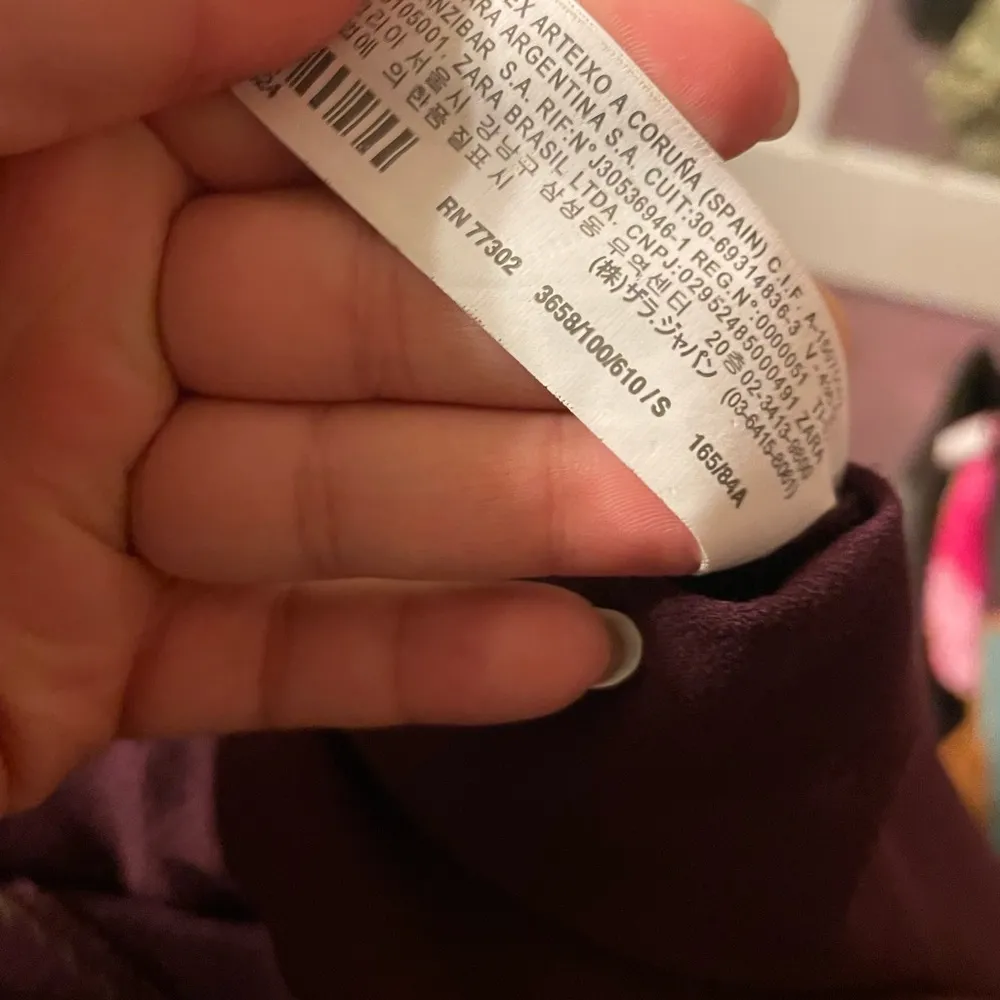 ZARA  BURGUNDY LONG SLEEVE ROMPER - Image 5