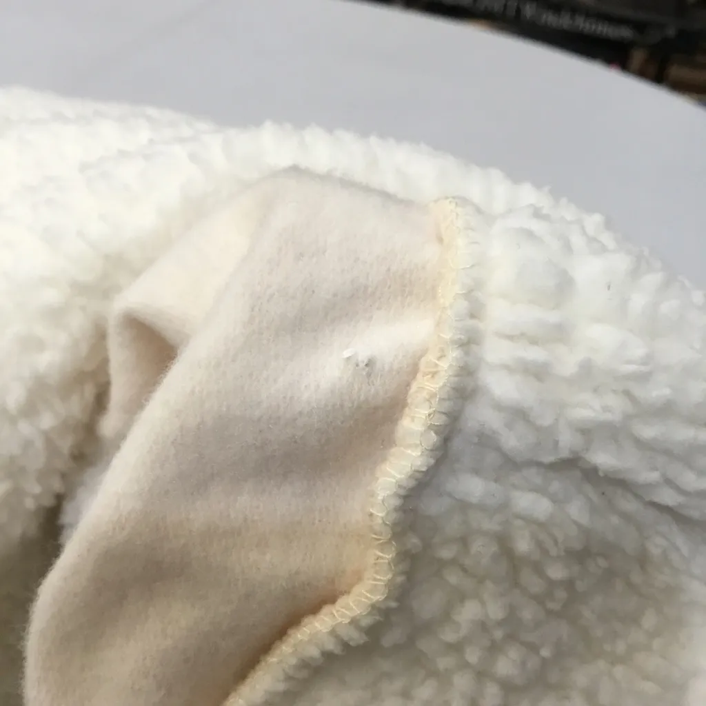 Lands End Open Front Fleece Jacket - Image 13