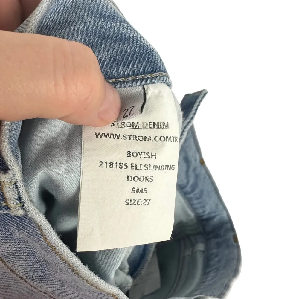 NWT Boyish Sz 27 The Eli High‎ Rise Comfort Stretch Short Sliding Doors - Image 7