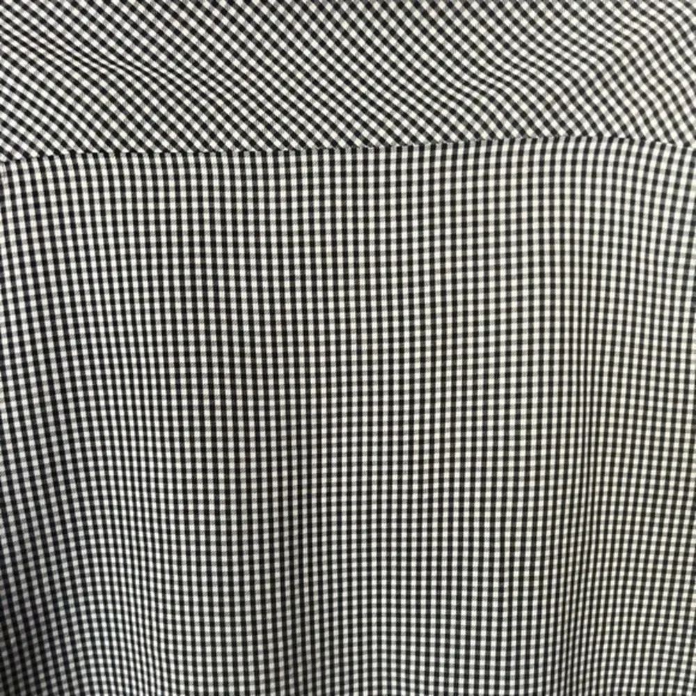 The Kooples Black White Checked Gingham Print Long Sleeve Button Down Shirt L - Image 5