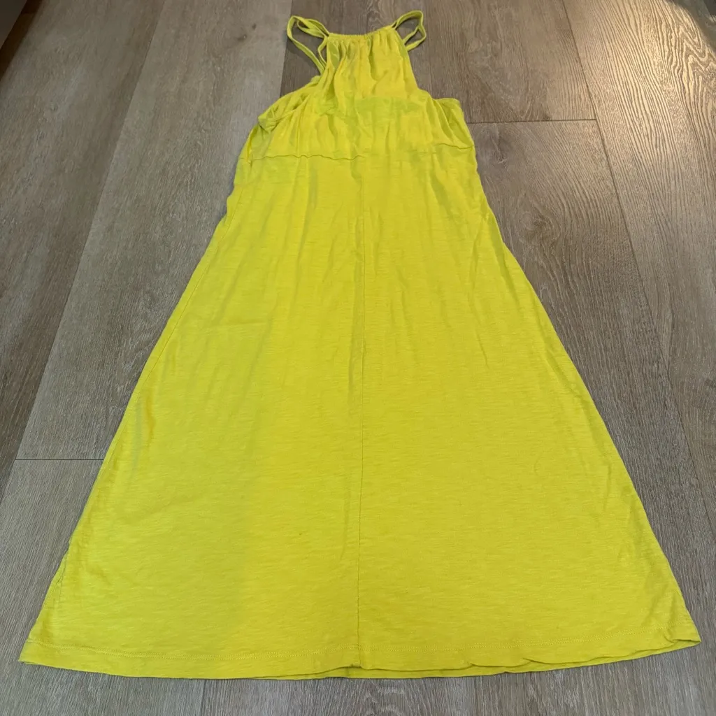 Athleta Yellow Casual Dress - Image 5