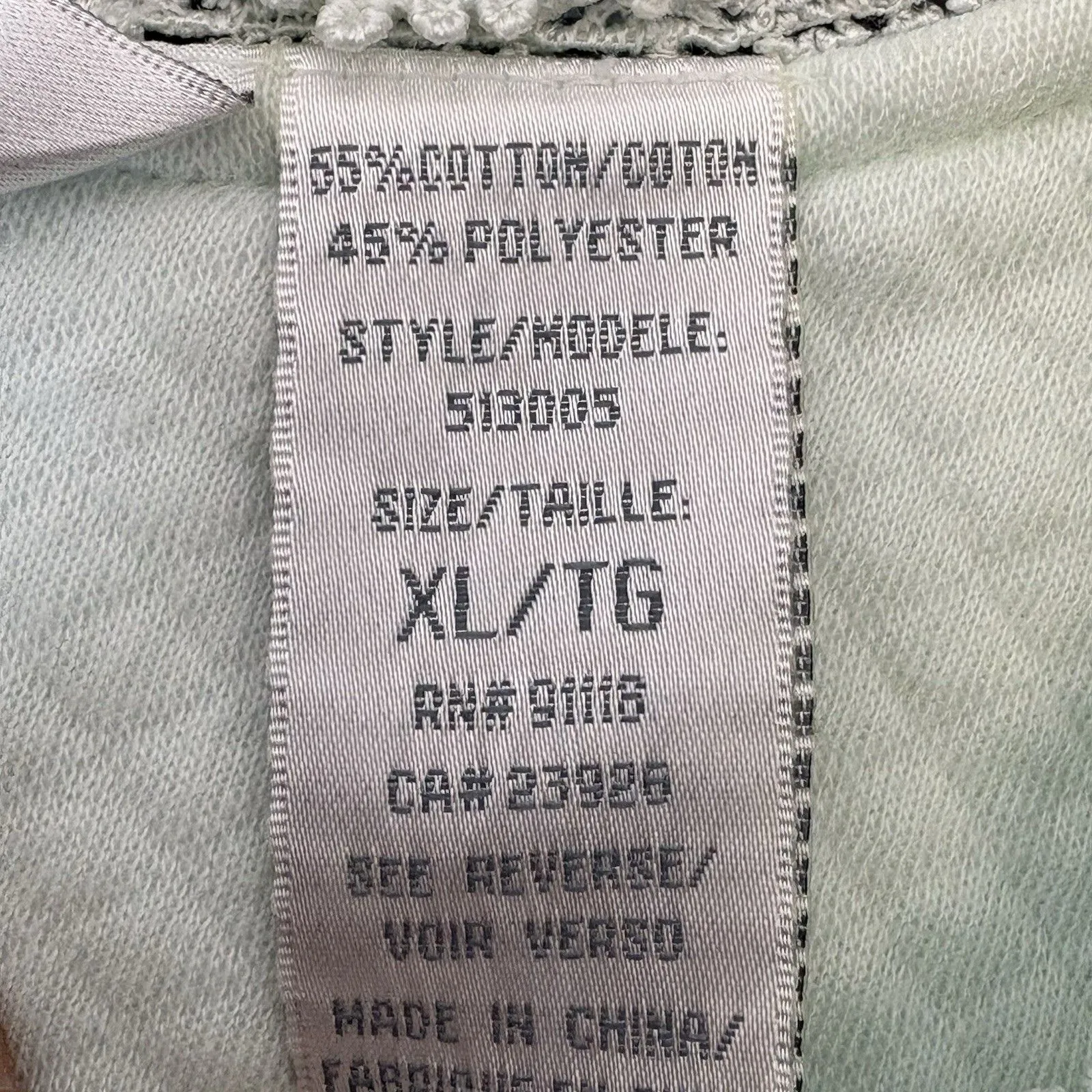 Vintage Jasmine Rose Quilted Bed Jacket Size XL Cottagecore Cozy Granny Style - Image 8