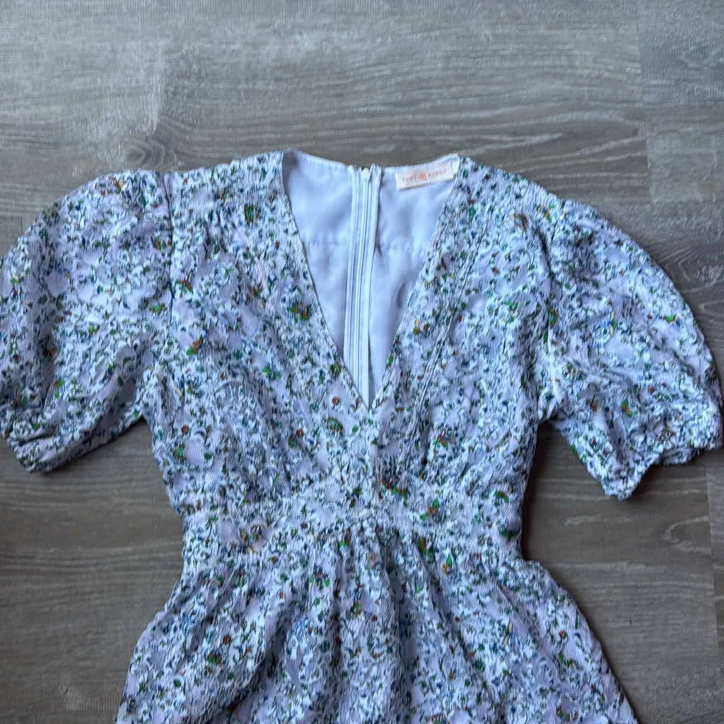 Tory Burch Printed Lace Top 4 - Image 7