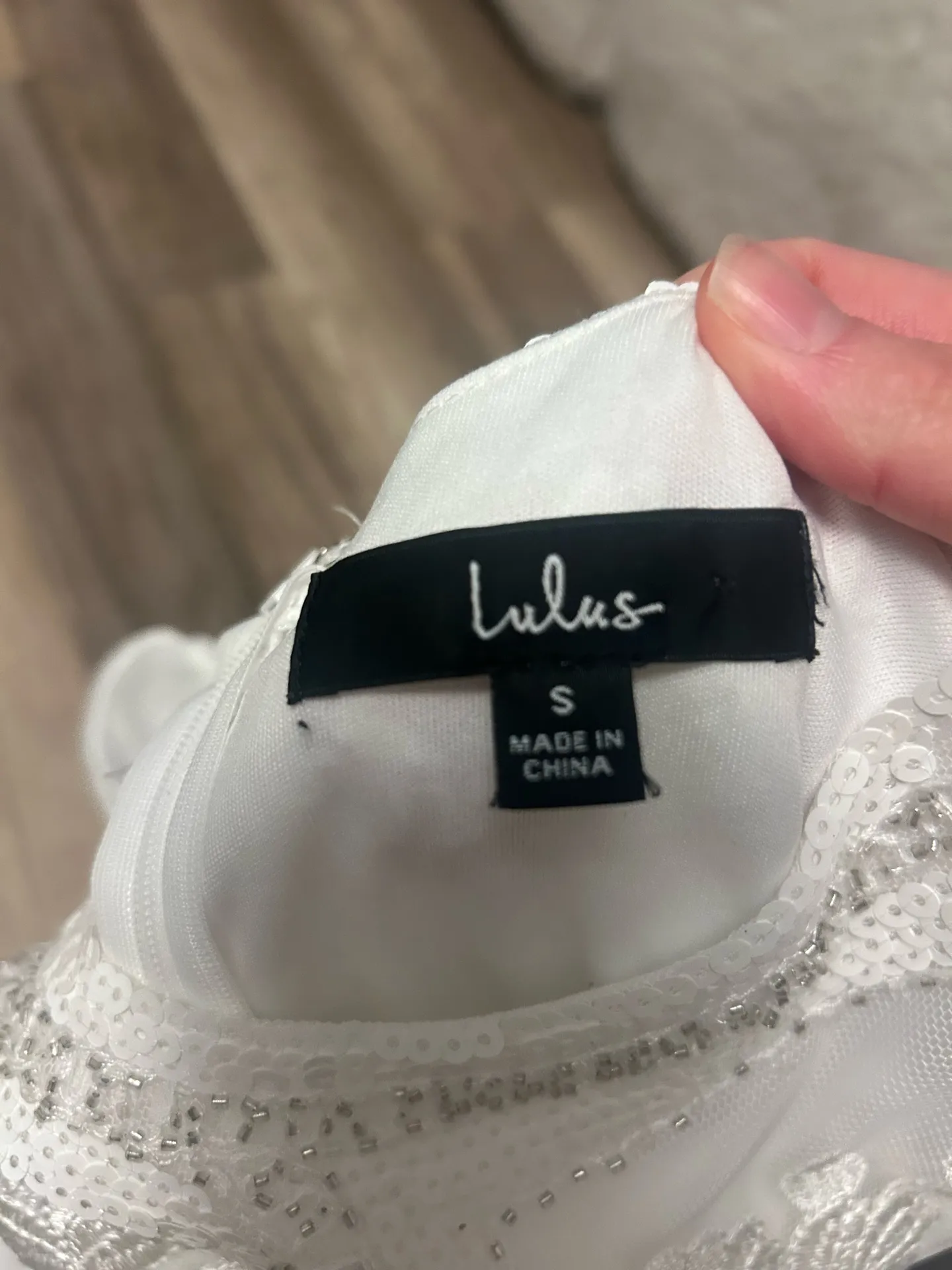 Lulus White Mini Dress - Image 3